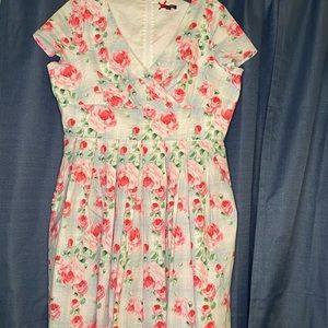 Hell Bunny spring floral dress
